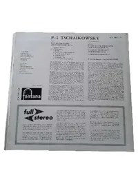 Fontana Tschaikowsky Nussknacker Suite Dornröschen Walzer Wiener Symphoniker LP 2