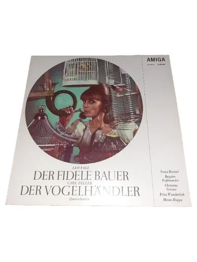 Amiga Vinyl LP Der Fidele Bauer & Der Vogelhändler Leo Fall Carl Zeller