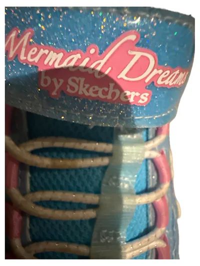 Skechers Mermaid Dreams Sneaker Mädchen Gr. 34 Türkis Leuchtschuh