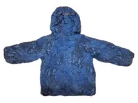 Columbia Steppjacke Kinder Gr. 92 Blau Outdoor Winterjacke mit Kapuze 3