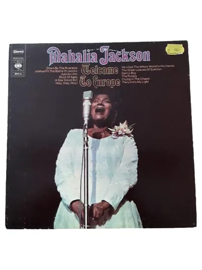 Mahalia Jackson - Welcome To Europe Vinyl LP CBS Gospel Soul