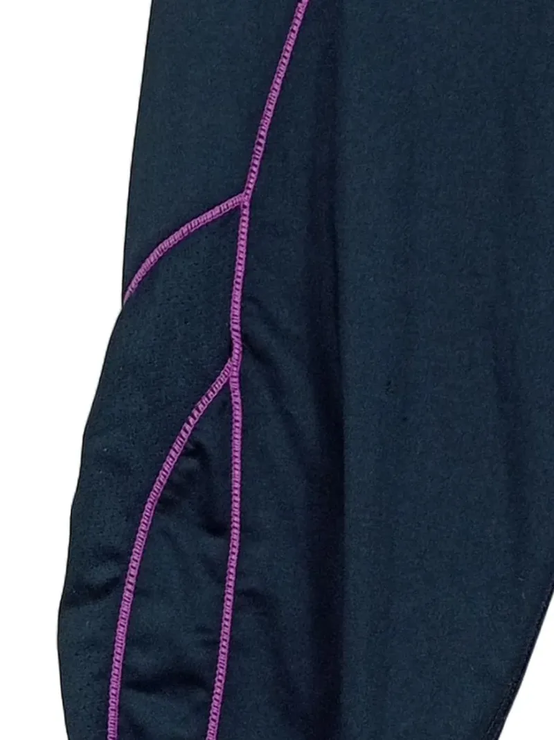 Elle Sport Damen Capri Leggings Sporthose Blau Lila M 38 Fitness 3