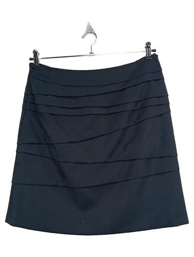 Comma Damen Faltenrock Gr. 40 Grau Elegant Business Büro Rock