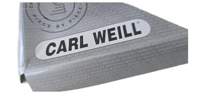 Carl Weill Messer Set 9-teilig mit Schere Wetzstahl Edelstahl Küchenmesser