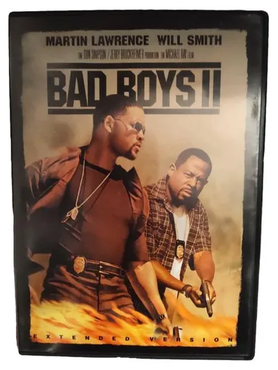 Bad Boys II Extended Version DVD Will Smith Martin Lawrence Action