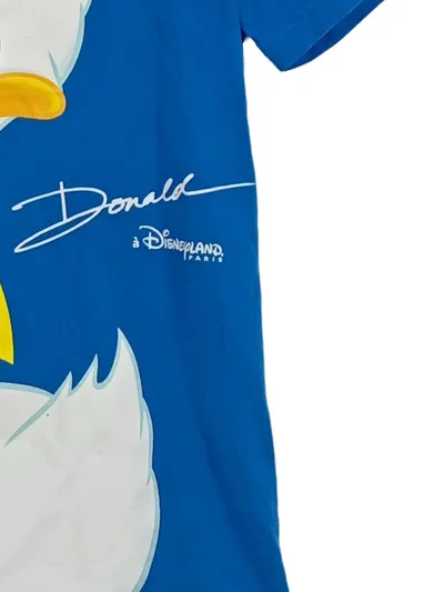 Disneyland Paris Donald Duck T-Shirt Kinder Gr. 152 Blau Baumwolle