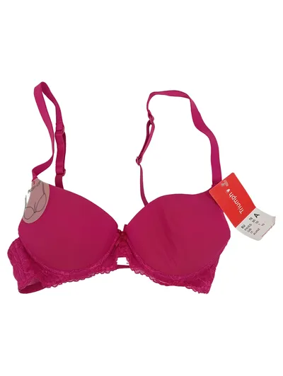 Triumph Damen Push-Up BH Pink 70A Spitze Feminin Neu mit Etikett