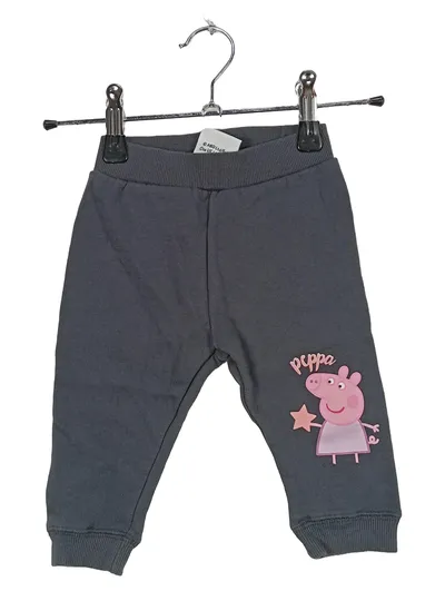 Peppa Pig Baby Jogginghose Gr. 74 Grau Mädchen Sweathose