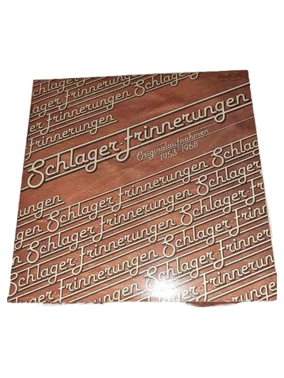 Schlager-Erinnerungen 1953-1968 Vinyl LP Amiga Originalaufnahmen