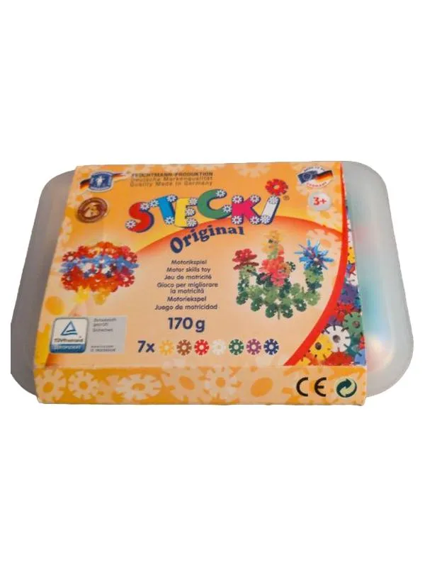Feuchtmann Stecki Original Motorikspiel 170g Steckspiel ab 3 Jahre Mehrfarbig 1