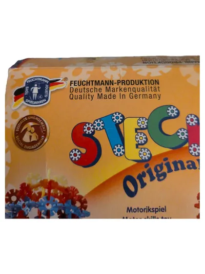 Feuchtmann Stecki Original Motorikspiel 170g Steckspiel ab 3 Jahre Mehrfarbig