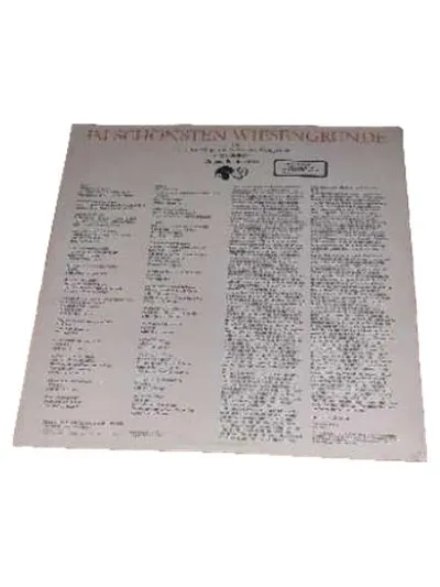 Im Schönsten Wiesengrunde - Chor Gerhart-Hauptmann-Oberschule Vinyl LP Eterna
