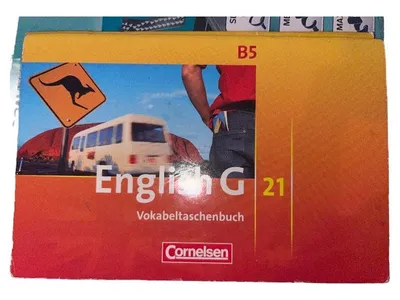 English G 21 Vokabeltaschenbuch B5 Cornelsen Englisch Lernen Schule