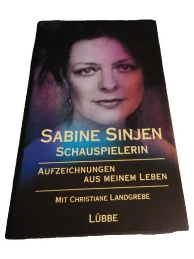 Sabine Sinjen Autobiografie Aufzeichnungen aus meinem Leben Lübbe Hardcover