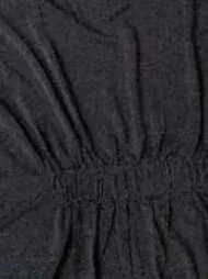 Banana Republic Damen Peplum Top V-Ausschnitt Schwarz Gr. XS Elegant 7