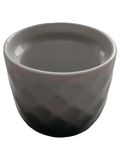 Thomas Teetasse Porzellan Geometrisch Grau Modern 5 cm