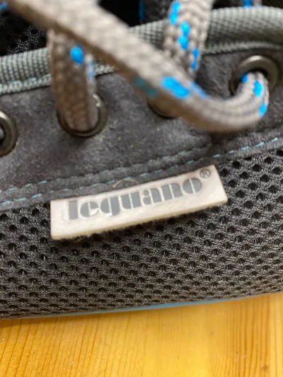 Leguano Barfußschuhe Herren Gr. 42 Grau Schnürschuhe Mesh Minimalistisch