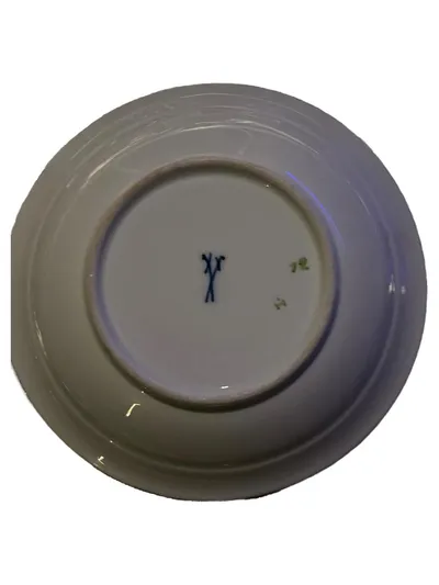 Meissen Kakiemon Unterteller floral Porzellan 14,5 cm Mehrfarbig