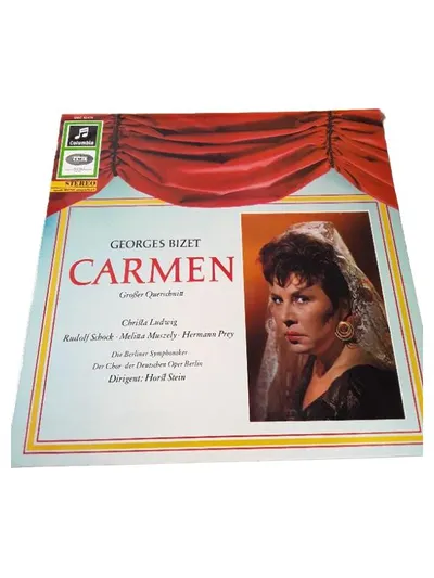 Columbia Georges Bizet Carmen Querschnitt Vinyl LP Christa Ludwig Horst Stein