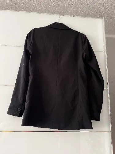 Abercrombie & Fitch Damen Blazer Schwarz Gr. XS/34 Business Sakko