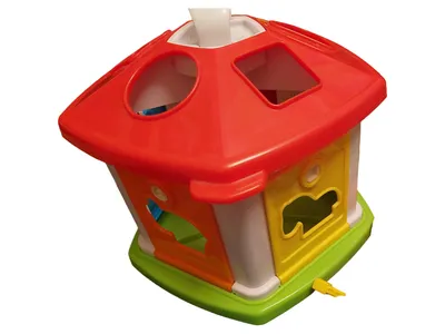 Chicco Sortierspiel Haus Steckspiel Formensortierer Bausteine Kinder ab 12M