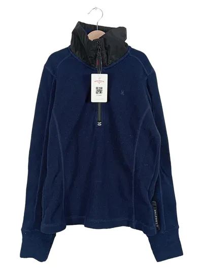 Gaastra Fleecepullover Herren Blau Gr. M Outdoor Uni Reißverschluss