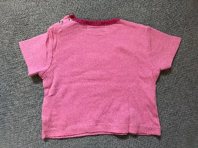 Greenfield Kids Baby T-Shirt Mädchen Gr. 62 Rosa Meerestiere