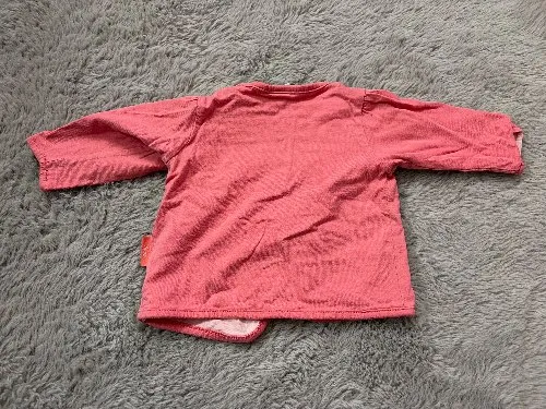 Ding Dong Baby Strickjacke Cardigan Gr. 62 Rosa Baumwolle Mädchen 2