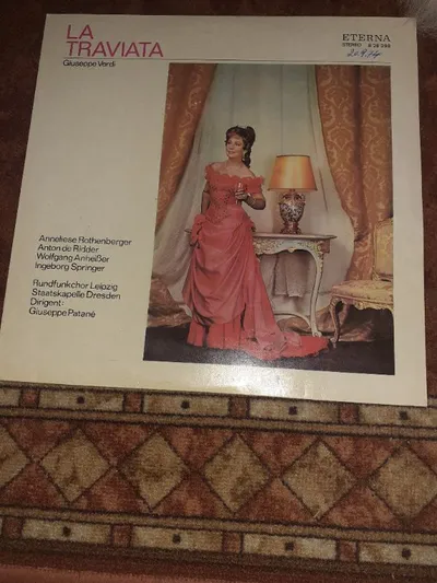 La Traviata Giuseppe Verdi Eterna Stereo 8 26 298 Vinyl LP Klassik