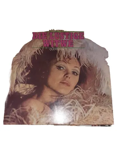 Franz Lehár Die lustige Witwe Querschnitt AMIGA Vinyl LP Operette Klassik