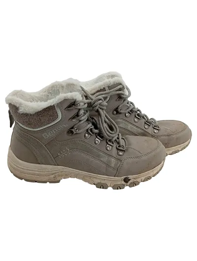 Bench Damen Schneestiefel gefüttert Kunstpelz Outdoor Gr. 39 Grau