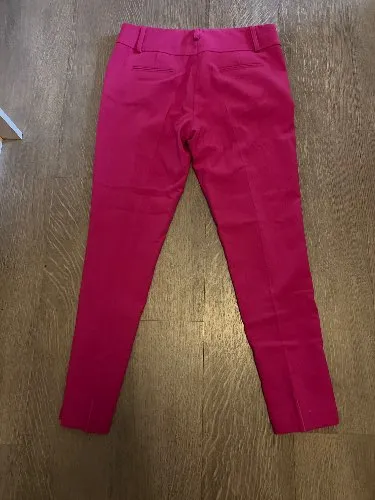 Thomas Rath Anzughose Damen Gr. 38 Pink Wolle Elegant Business