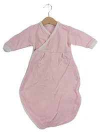 ALVI Baby Schlafsack Wickelverschluss Rosa Gr. 56 100% Baumwolle 1