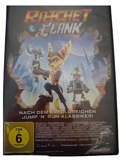 Constantin Film Ratchet & Clank DVD Animationsfilm FSK 6 Deutsch