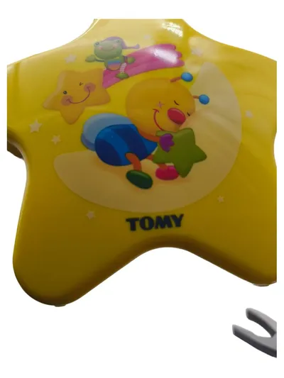 TOMY Starlight Dreamshow Nachtlicht Projektor Stern Gelb Baby Einschlafhilfe
