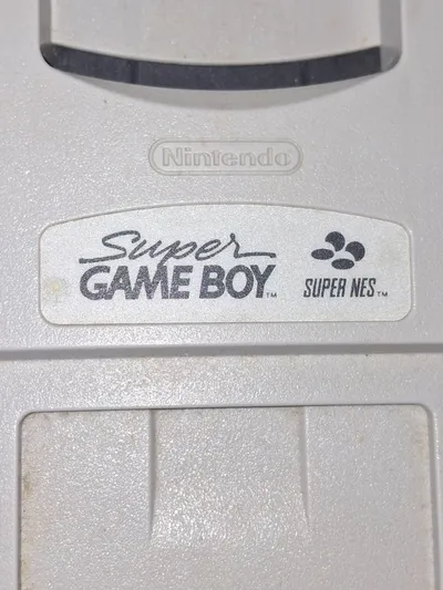 Nintendo SNSP-027 Super Game Boy Adapter für SNES Game Boy Grau