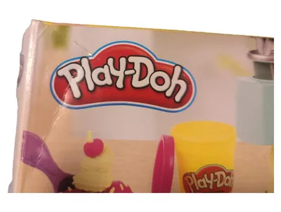 Play-Doh Eiscreme-Maschine Kinder Knete Set 113g ab 3 Jahre Hasbro