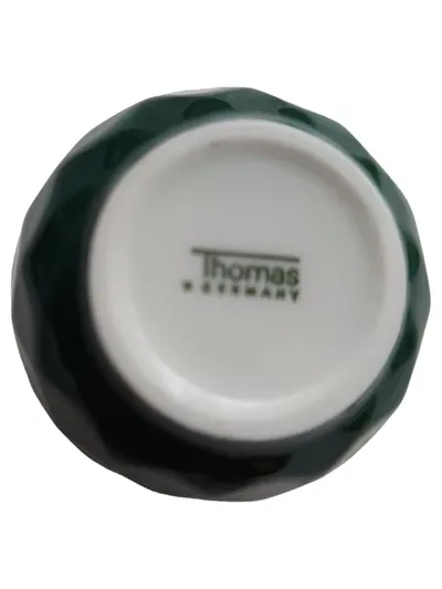 Thomas Porzellan Teetasse Becher Grün Farbverlauf 5cm Modern Minimalistisch