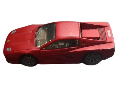 Hot Wheels Ferrari F512M Modellauto Rot 1:64
