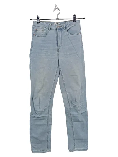 Dorothy Perkins Damen Jeans Straight Leg Hellblau Gr. 36 W28 Stretch