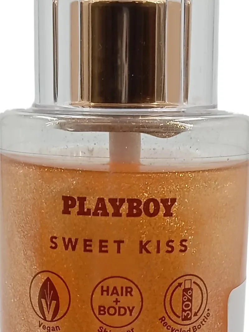 Playboy Sweet Kiss Shimmer Fragrance Mist Damen 250ml Körperspray Vanille 5
