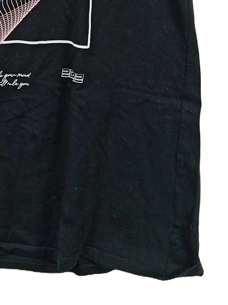 FB Sister Damen T-Shirt Schlangen Print Schwarz Gr. L Streetwear 4