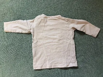 NAME IT Baby Mädchen Langarmshirt Katze Rosa Gr. 62 Baumwolle