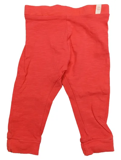 ZARA Baby Girl Leggings Capri Hose Rot Gr. 68 Baumwolle