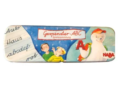 HABA Gespenster-ABC Spielesammlung Lernspiel Kinder ABC Lesen