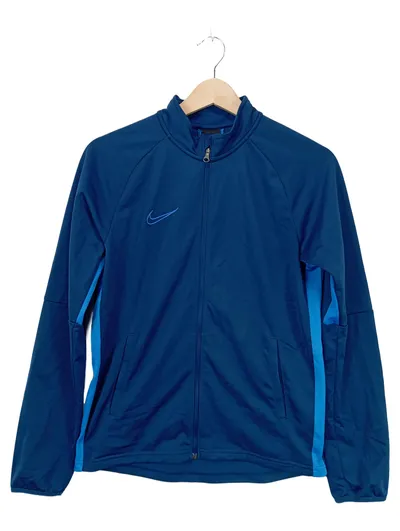Nike Dri-Fit Trainingsjacke Kinder Gr. 158-170 Blau Sportjacke