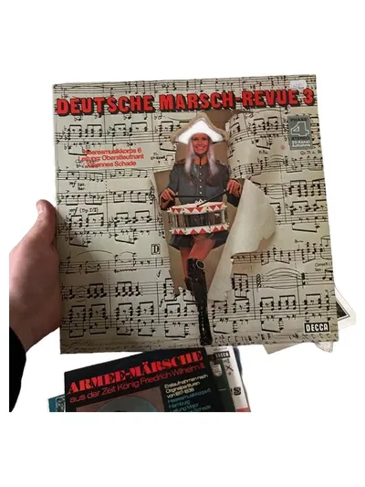 Decca Deutsche Marsch-Revue 3 Heeresmusikkorps 6 LP Vinyl Klassik Phase 4