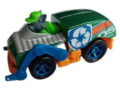 PAW Patrol Rocky Recycling Truck Spielzeugauto Grün Kunststoff 9cm 4cm