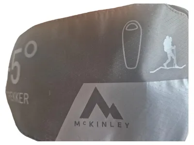 McKINLEY Trekker +5 Schlafsack Outdoor 220cm Grau