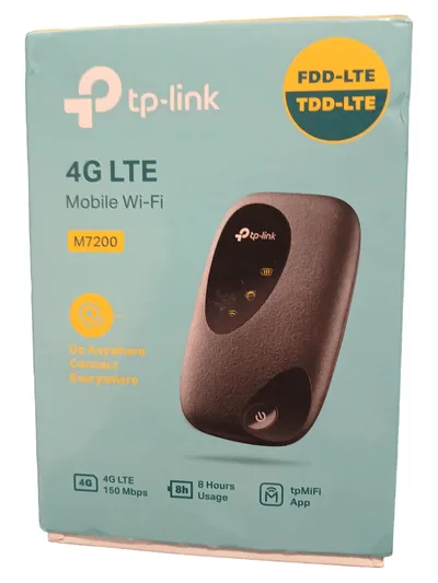 TP-Link M7200 4G LTE Mobile Wi-Fi Router Hotspot 150 Mbps Schwarz